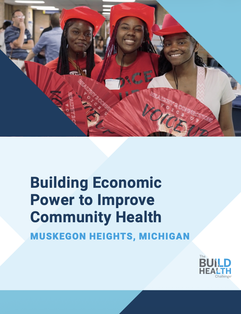 Cover of BUILD Muskegon Heights story. 